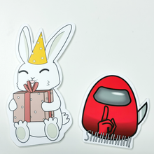 Load image into Gallery viewer, Custom Kiss Cut Stickers