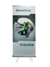 Load image into Gallery viewer, Pull Up Banner | Roll Up Banner | Standing Banner | Calucem 2