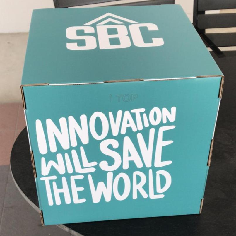 PVC-free Branding Cubes